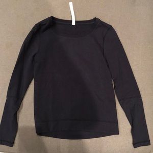 Lululemon pullover size 4 navy